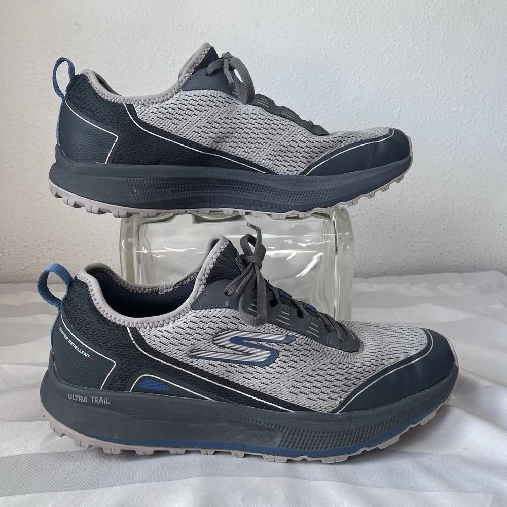 Skechers Men's Go Run Pulse-Expedition Trail Running Shoes Grey Size 10 READ
